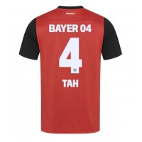 Dres Bayer Leverkusen Jonathan Tah #4 Domaci 2024-25 Kratak Rukav